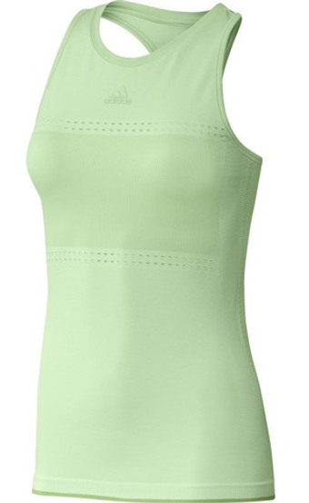 Женский топ теннисный Adidas Match Code Tank - зеленый