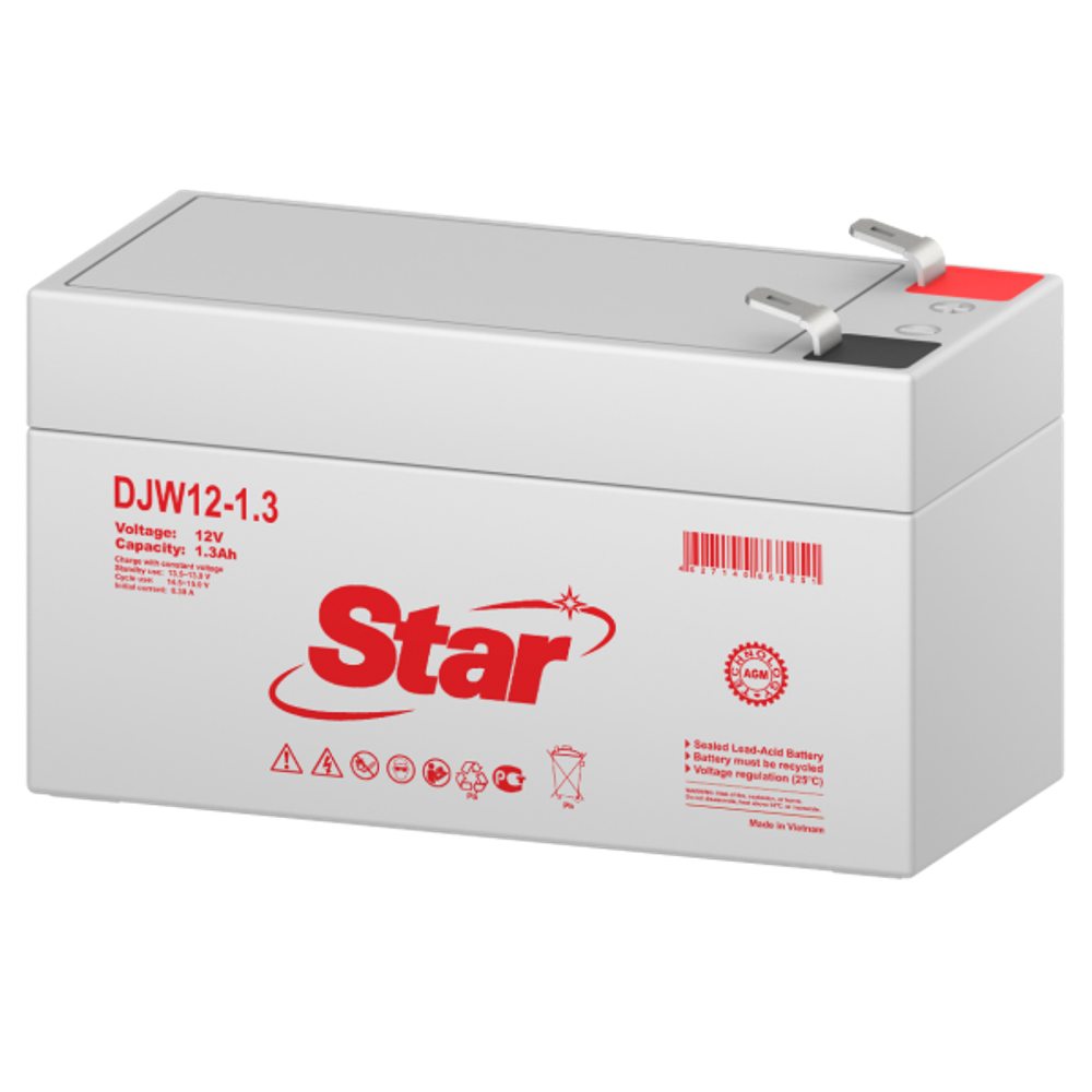 Аккумулятор STAR DJW12-1.3