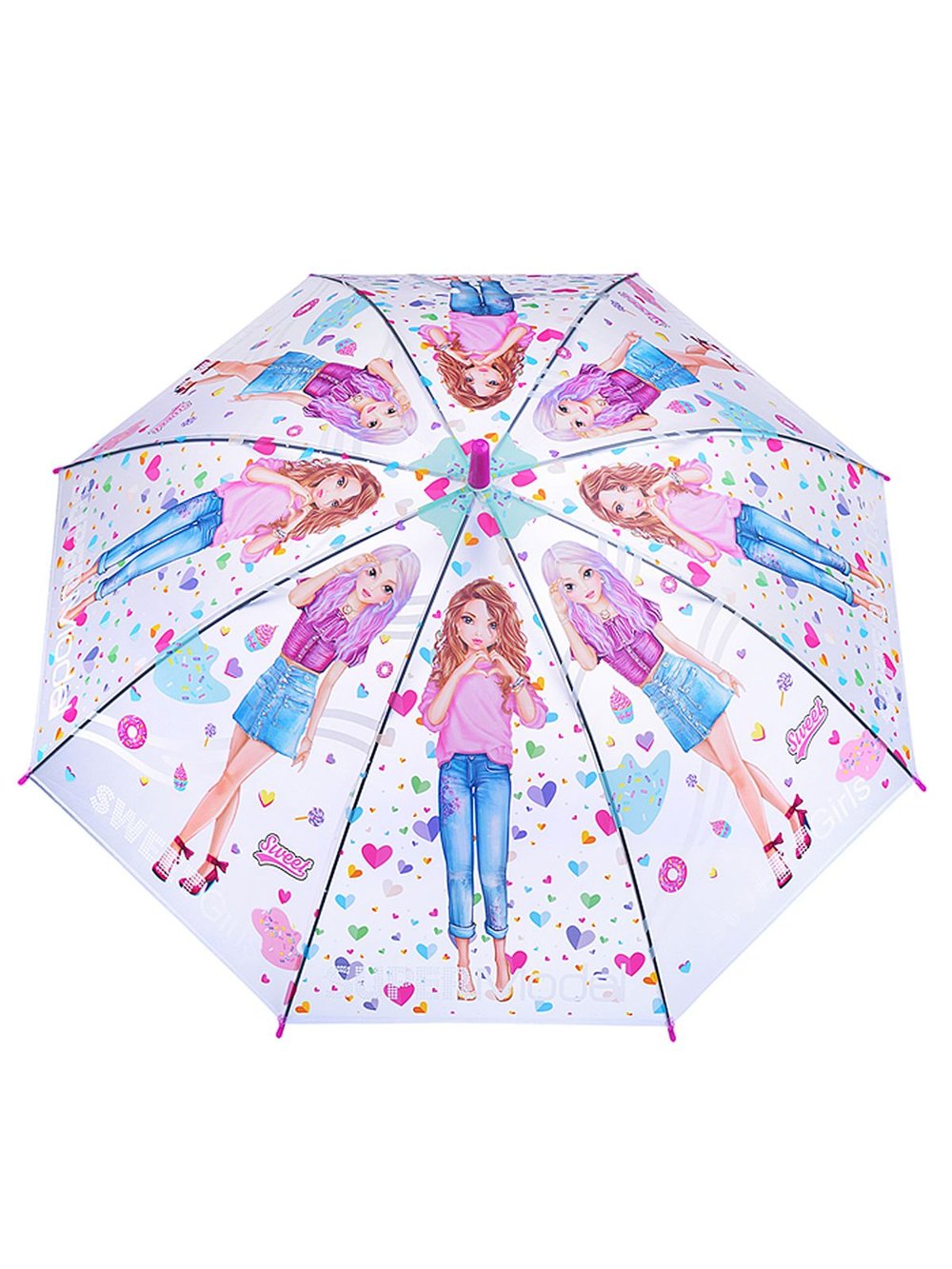 Зонт детский Девушка 50 см (00-5919)