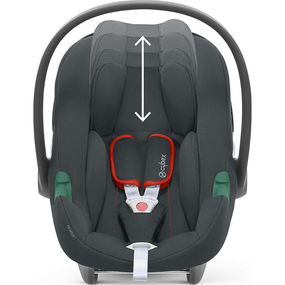 Коляска Carrello Vector CRL-6550 и автокресло Cybex Aton B2 Steel Grey 3 в 1 Prime Blue