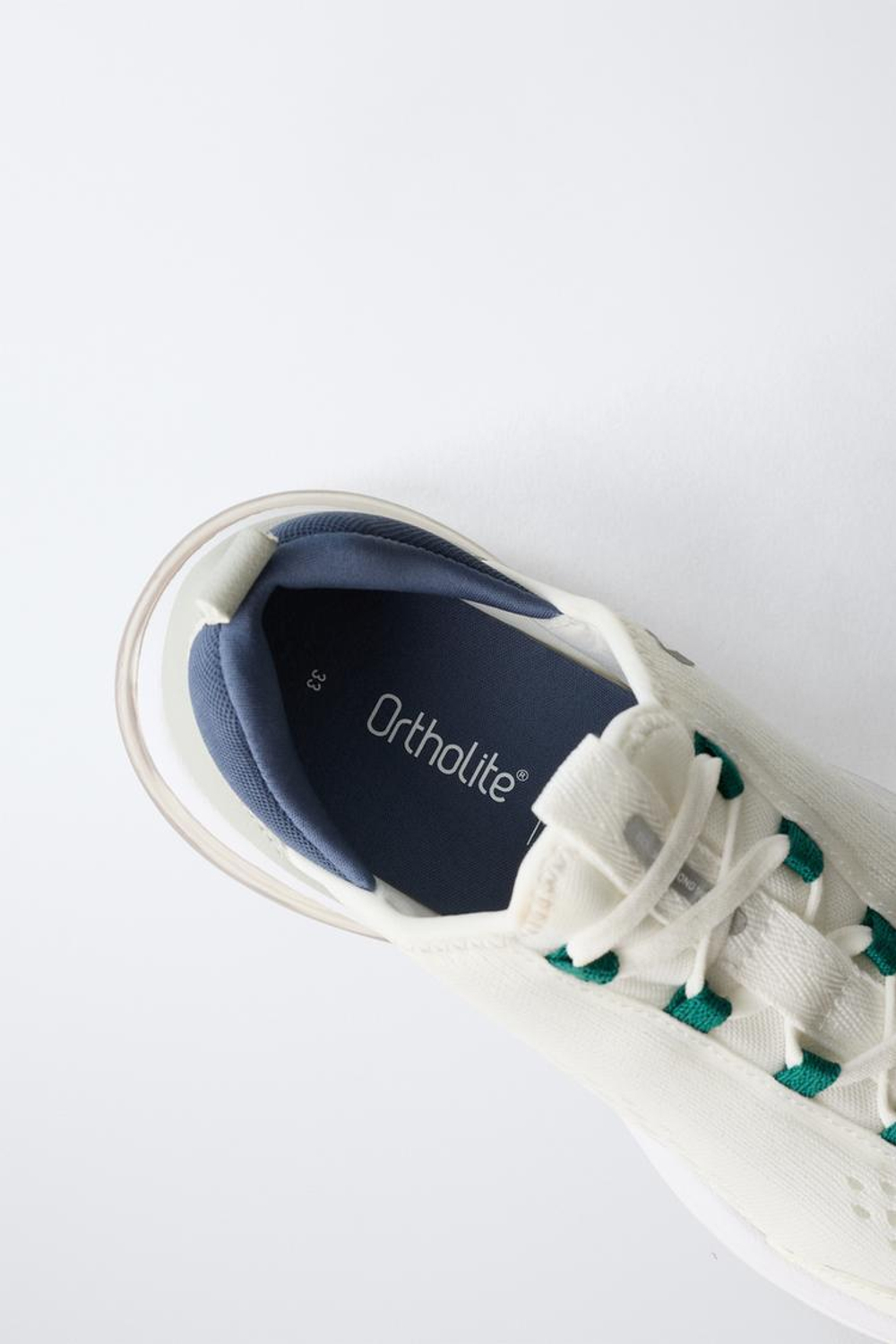 ZARA СПОРТИВНЫЕ КРОССОВКИ, БЕЛЫЙ