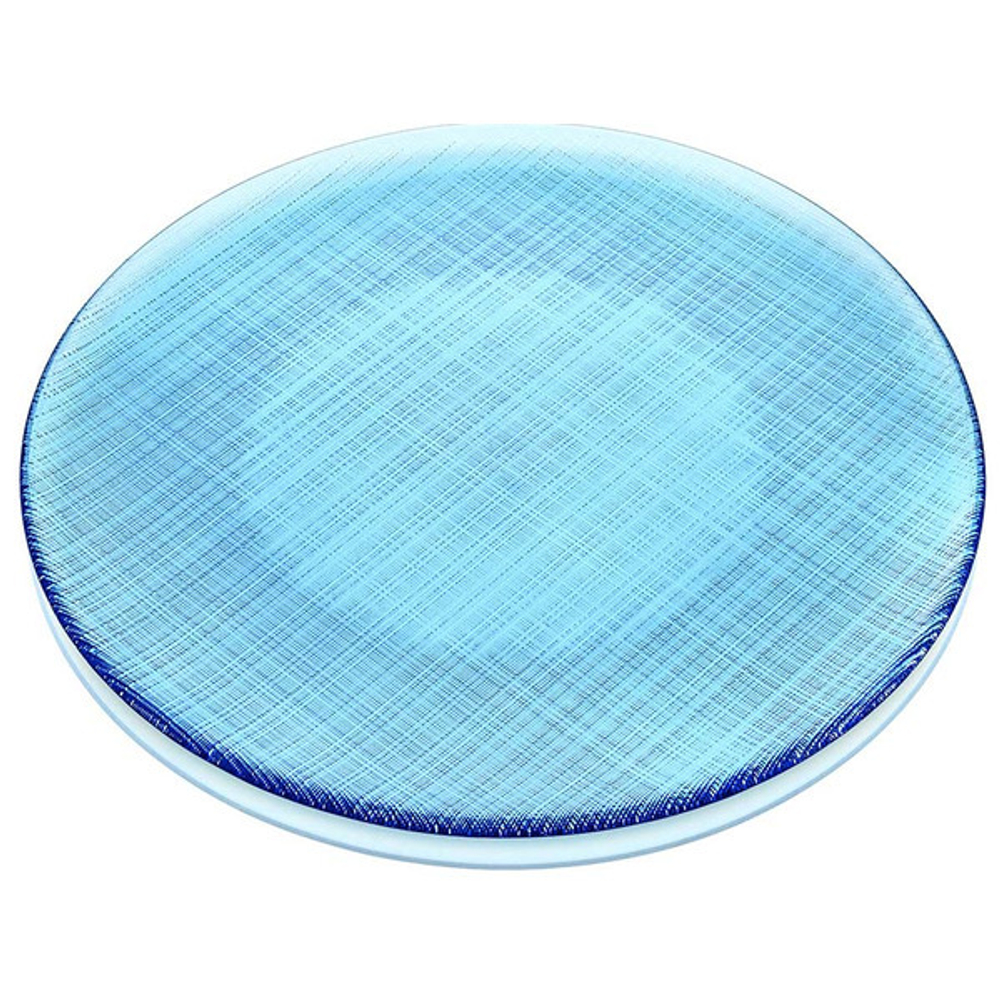 Тарелка подстановочная IVV Деним 32,5см синяя