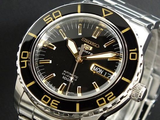 Мужские часы Seiko SNZH57K1Y, Seiko 5 Sports Automatic