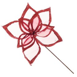 GAEM Цветок искусственный "Пуансеттия", L45 W45 H59 см