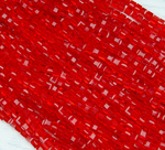 БВ009НН4 Хрустальные бусины квадратные, цвет: красный, размер 4 мм, кол-во: 44-45 шт.