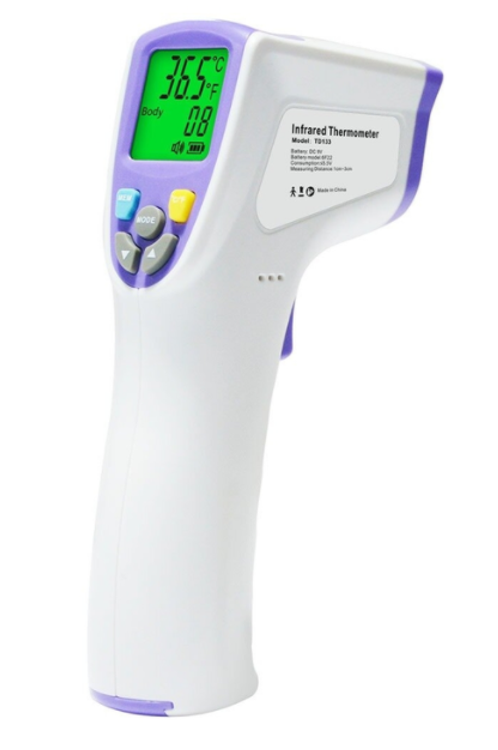 Инфракрасный бесконтактный термометр DEF TD133