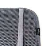 Сушилка для посуды c ковриком xdry серая