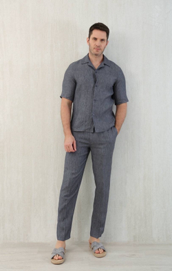 Льняной костюм Brunello Cucinelli