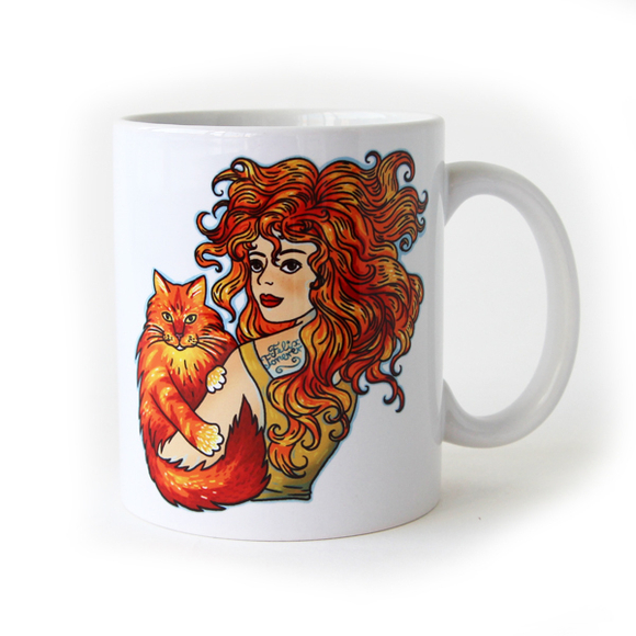 Кружка "Рыжие пушистые"