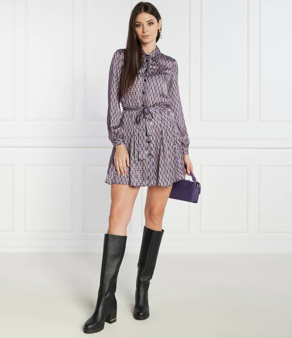 Платье с ремешком Liu Jo - фиолетовый (MF3401 T3450)