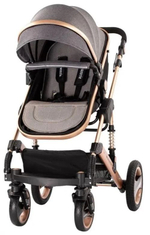 Коляска-трансформер 2в1 Wisesonle реверсивный блок