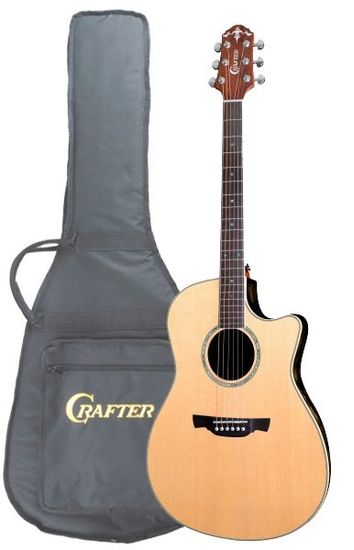 Гитара электроакустическая CRAFTER WB-700CE NT Чехол