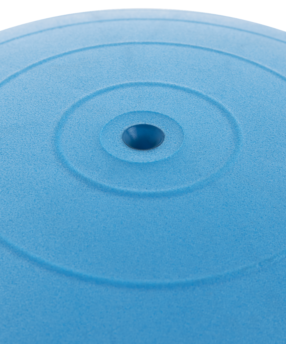 Фитбол GB-109 антивзрыв, 1000 гр, с ручным насосом, синий, 65 см