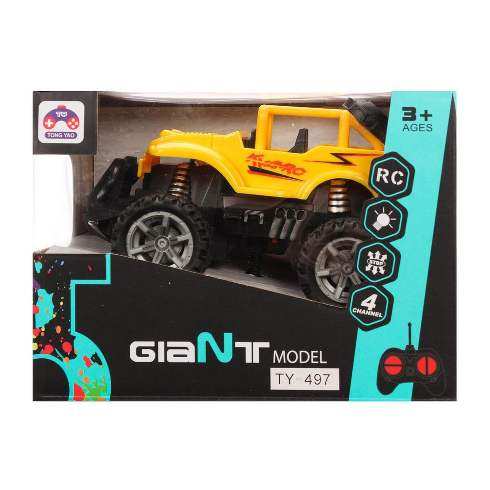 Джип на РУ, коробка TY-497