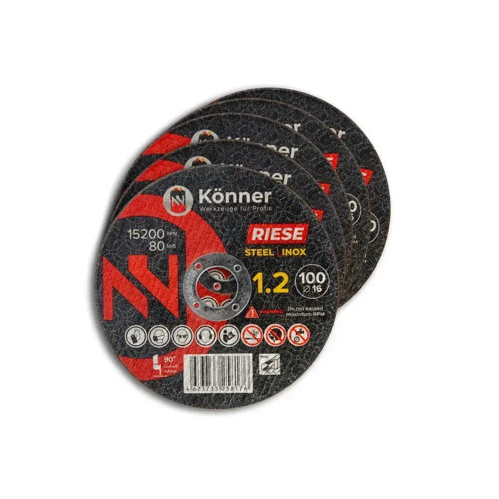 Диск отрезной KONNER RIESE 100x1.2x16 (5 шт)