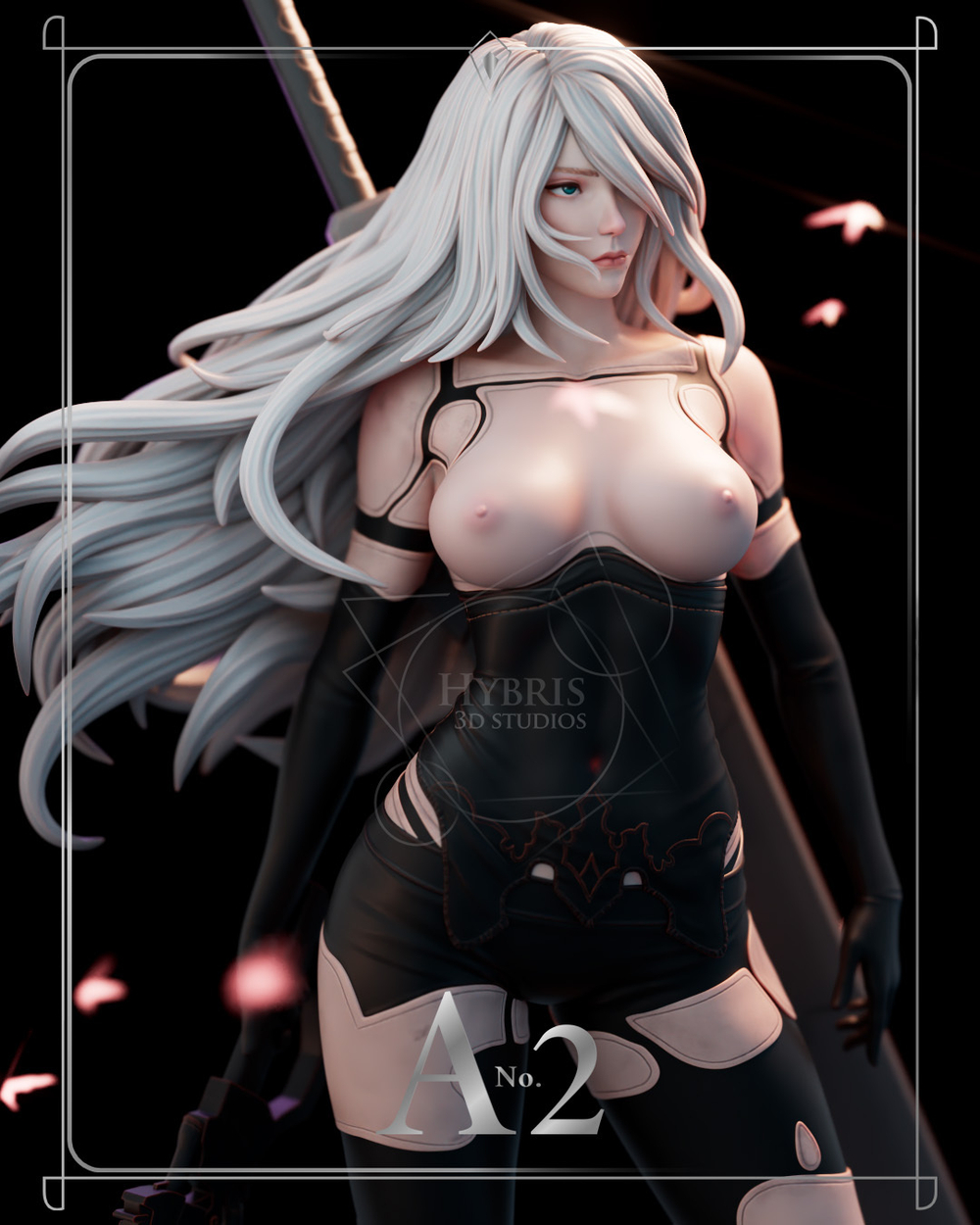 Фигурка 2A YoRHa Type A No.2 Number Two YoRHa No.2 Freesia NieR: Automata nsfw