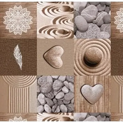 Клеенка ПВХ Флер на тканевой основе 1,40 х 20 м 696A