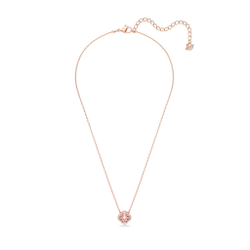 UNA:NECKLACE CL CZMO/ROS