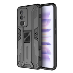 Противоударный чехол с подставкой Transformer для Poco F5 Pro