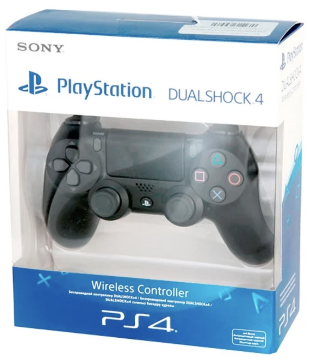 Геймпад SONY DualShock 4 V2  CUH-ZCT2E Антрацитовый чёрный