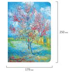 Тетрадь 60 л. в клетку обложка SoftTouch, бежевая бумага 70 г/м2, сшивка, В5 (179х250 мм), INSIGHT, BRAUBERG, 403814