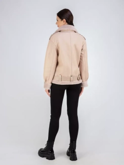 Дубленка авиатор натуральная зимняя