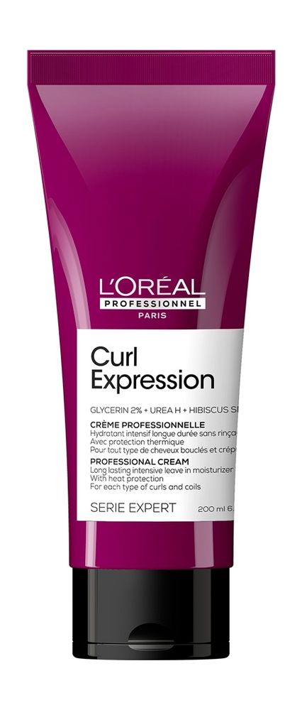 L&#39;Oreal Curl Expression / Крем-Уход Для Укладки, Термозащиты И Увлажнения Для Всех Типов Кудрявых Волос