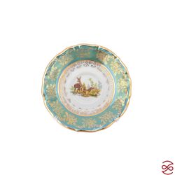 Чайный сервиз Repast Охота зеленая Мария-тереза 15 предметов на 6 персон
