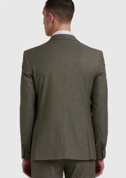 Мужской костюм тройка (хаки) Б51