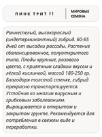 Семена томатов Пинк Трит F1, 5 семян (Vita Green / Вита Грин)