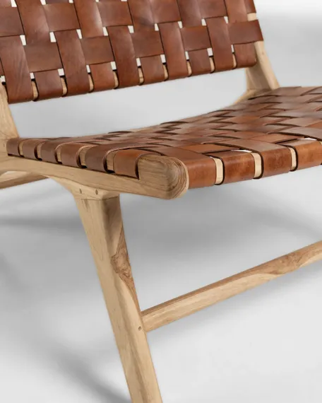 Кресло Calixta коричневое