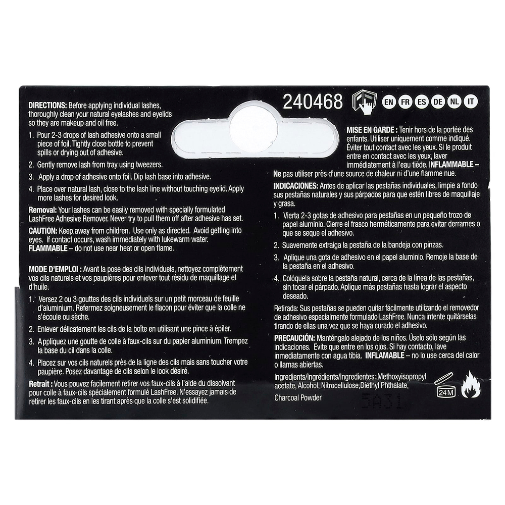 Ardell, LashTite®, темный адгезив, 3,5 г (0,125 унции)