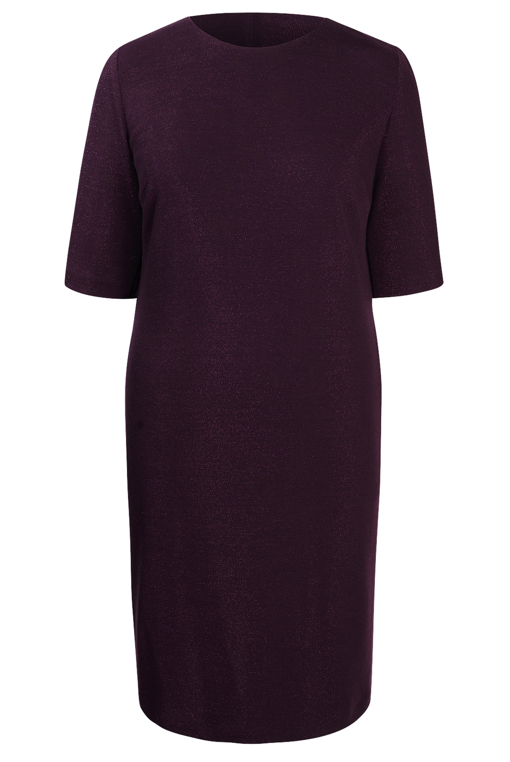 Трикотажное платье 1207Л, слива #161С051207Л