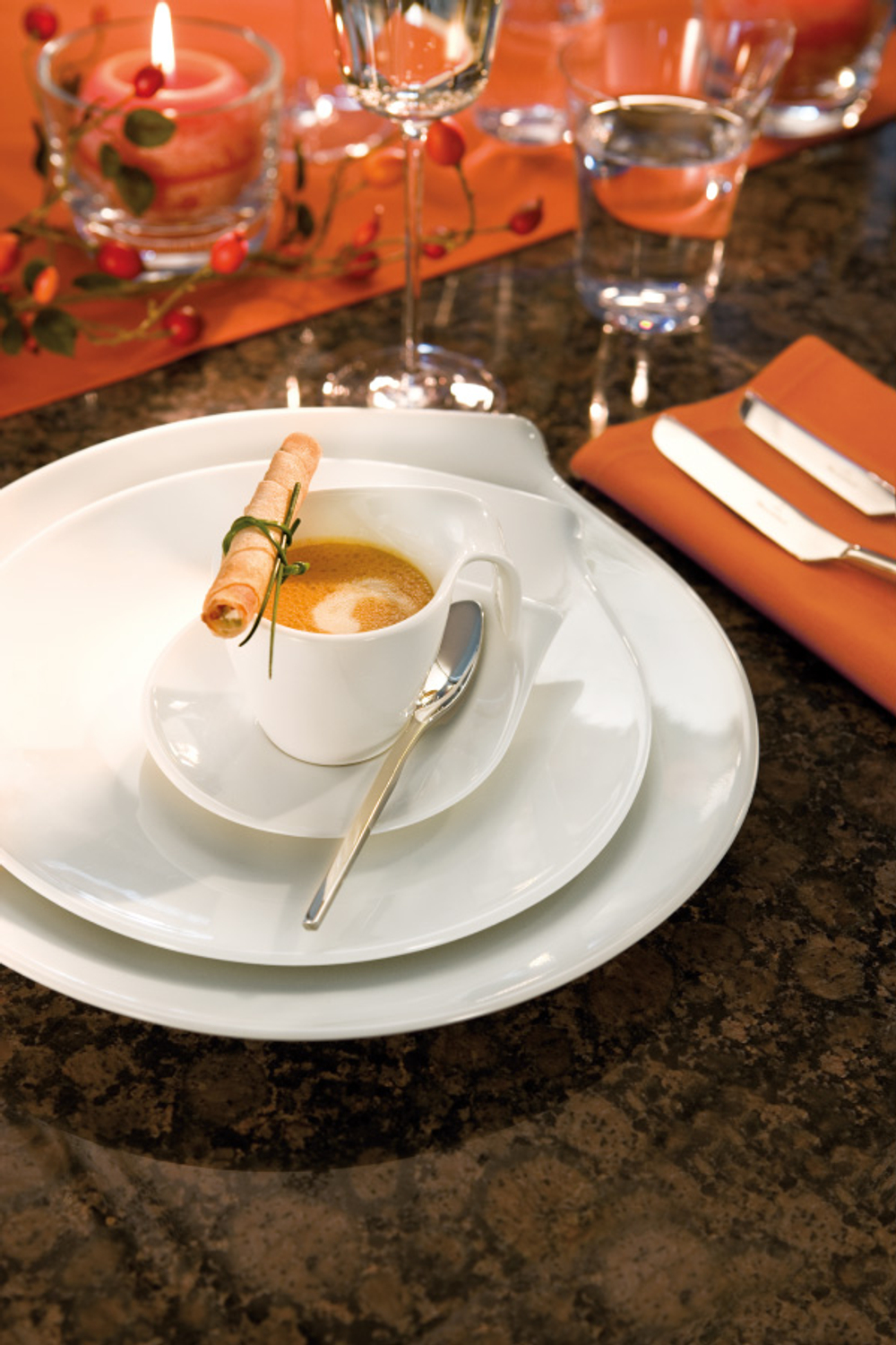 Villeroy & Boch Чашка с блюдцем Flow 200 мл для кофе 10-3420-1300+10-3420-1310