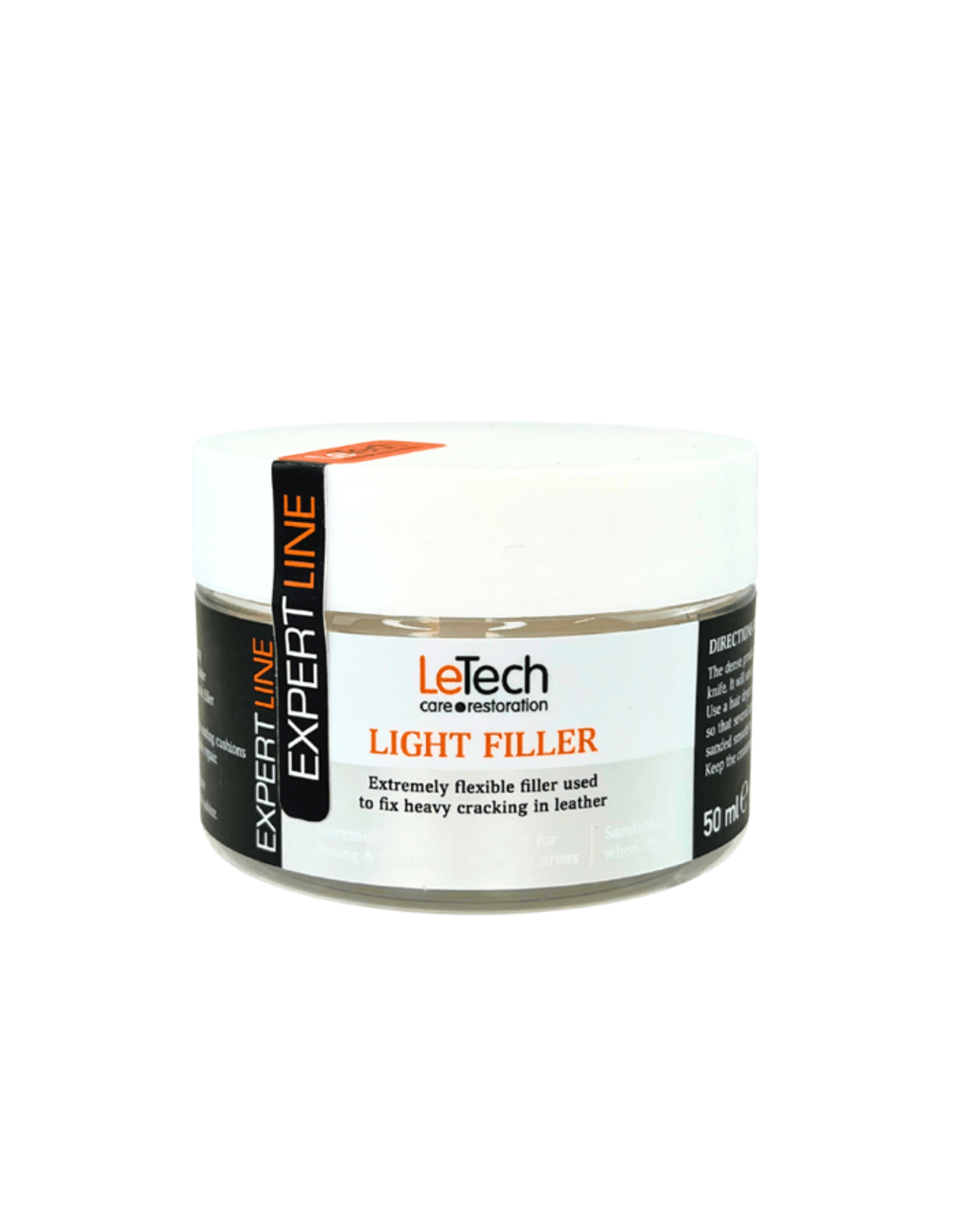LeTech Expert Line Жидкий ремонтный состав (Leather Light Filler) 50мл