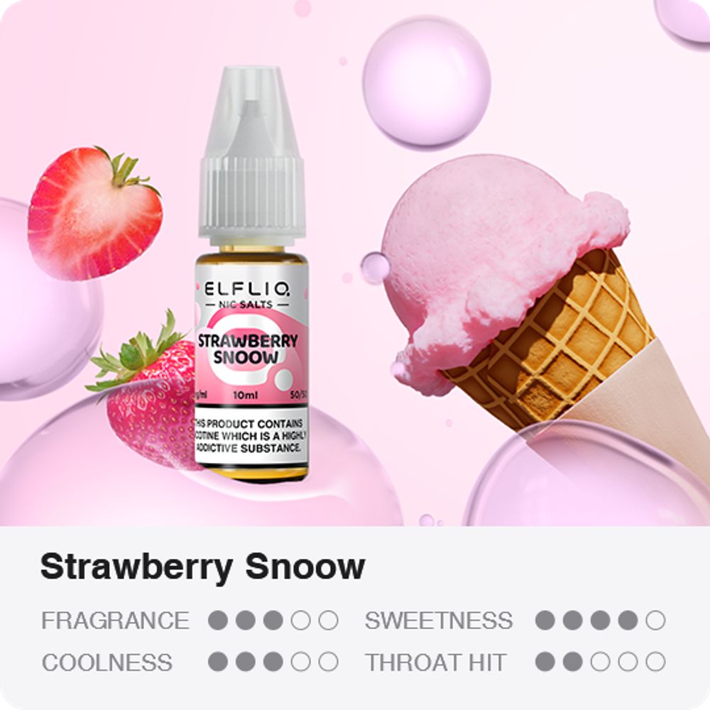 ELFLIQ - Strawberry Snoow (30ml)