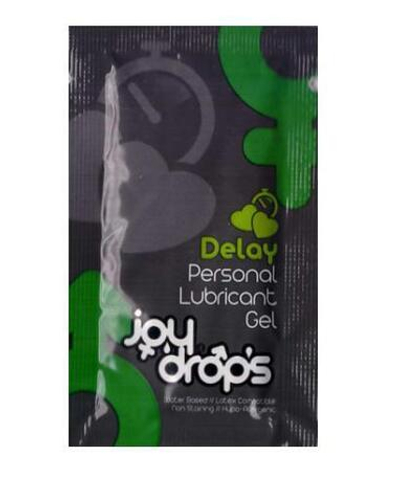 Саше пролонгирующей смазки JoyDrops Delay - 5 мл.
