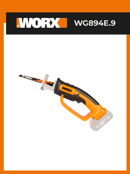 Сабельная пила аккумуляторная WORX WG894E.9