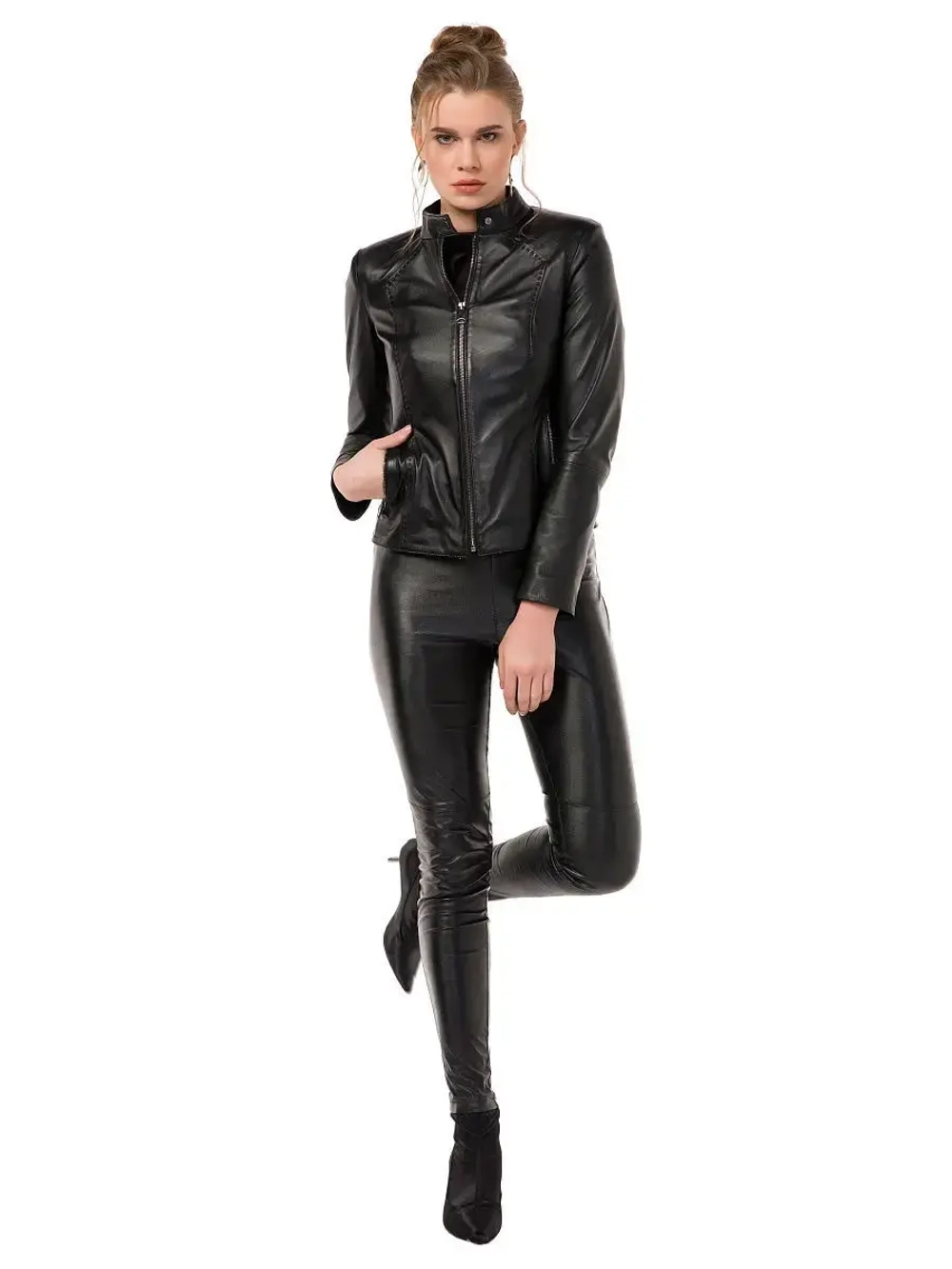 Куртка женская кожаная Турция