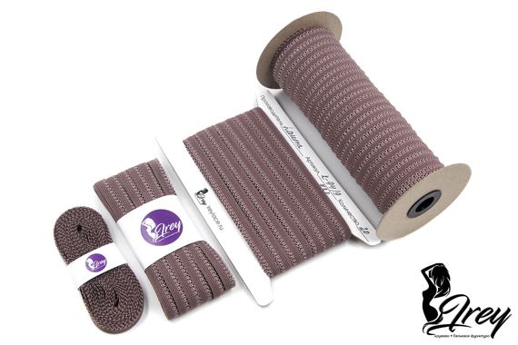 738 К-94/9 Резинка ажурная Lauma 9 мм, перец 738