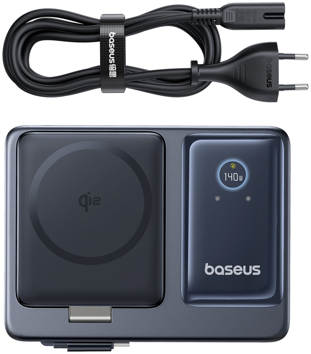 Зарядное устройство Baseus NOMOS 5-in-1 USB Type-C, USB черный