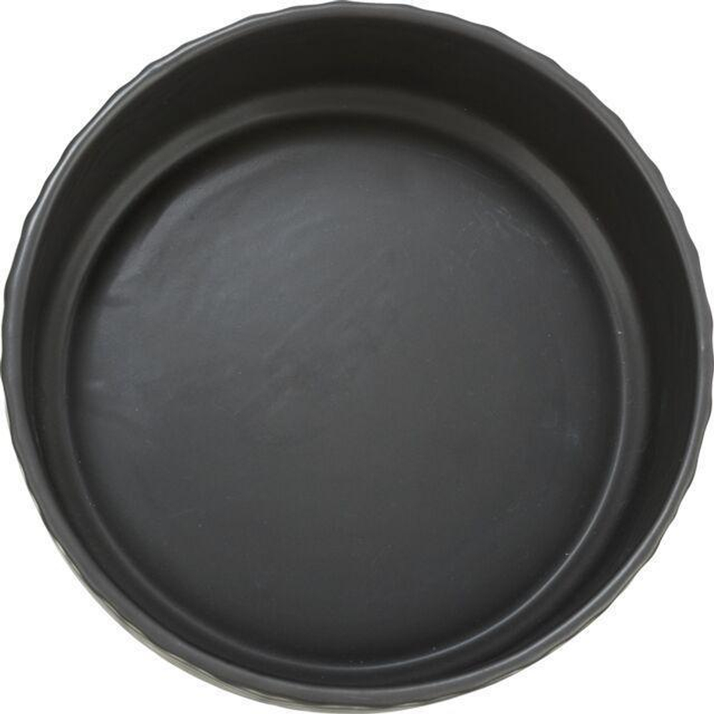 Миска керамическая, 0.4 л/ ф 13 см, черный, Trixie