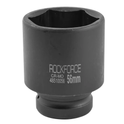 Головка ударная глубокая 1'', 56мм (6гр.) RockForce##Rock FORCE RF-48510056