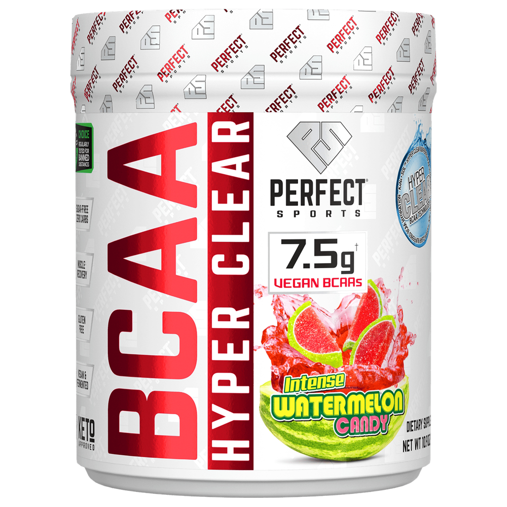 PERFECT Sports, BCAA Hyper Clear, арбузные конфеты с насыщенным вкусом, 310 г (10,9 унции)