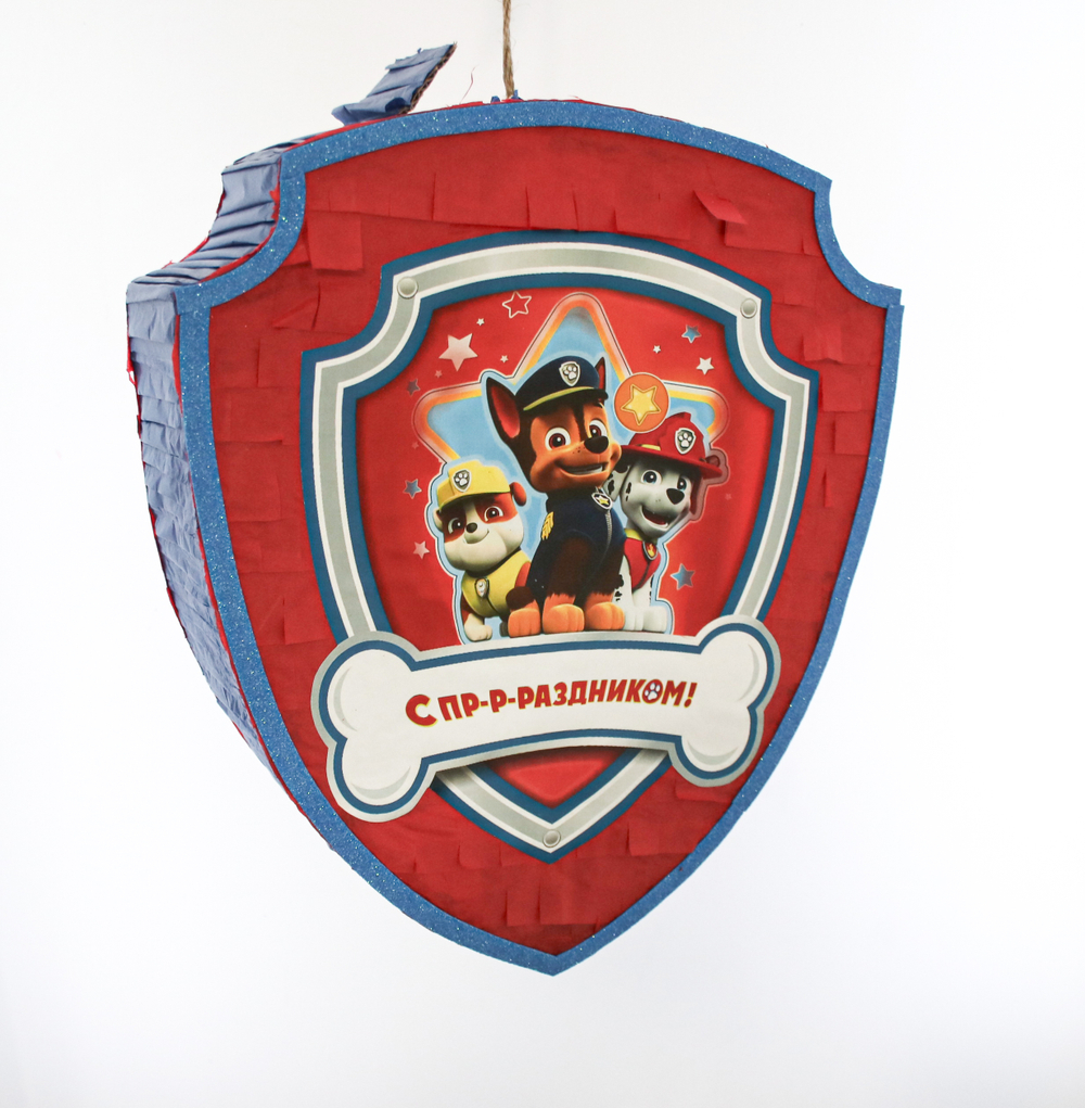 пиньята "Поздравление щенячий команды"
