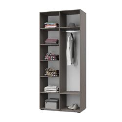 Шкаф двухстворчатый Стоун С20 (полки+штанга) ЛДСП, МОДЕРИУМ, г. Ижевск