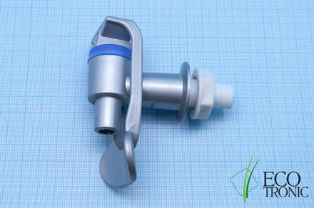 Кран С. с нар.рез. к мод. V21-LE, н/чаш, серебро