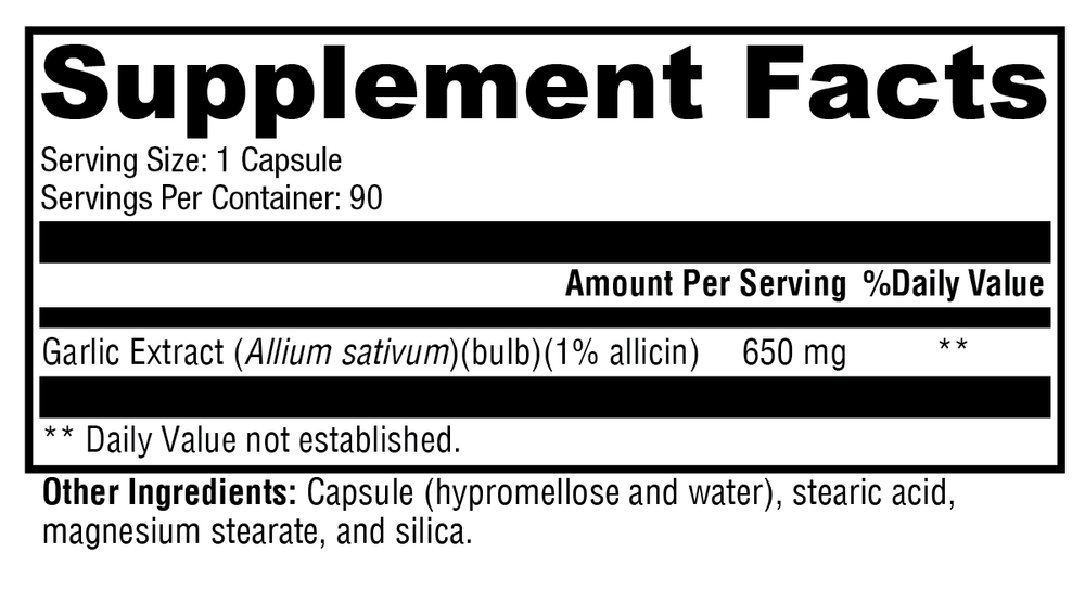 GarliX™ 90 Capsules