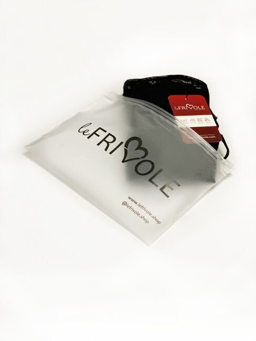 Базовый комплект из мягкого бюстгалтера и слипов SM (42-44) (Цвет: черный)