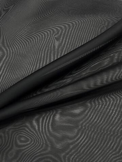 Шелк органза черный